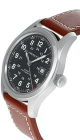 Hamilton watches HAMILTON Khaki Field 42MM Automatic Brown LTHR Men's Watch H70555533