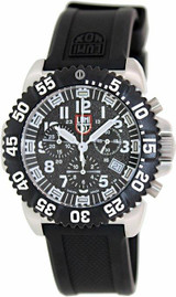 Luminox watches LUMINOX Sea Colormark CHRONO 3180 Series BLK Rubber Mens Watch A.3181