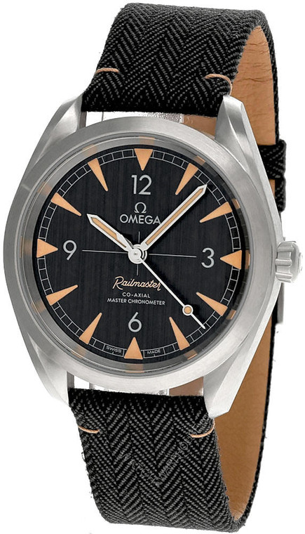 Omega watches OMEGA Seamaster RailMaster 40MM AUTO Black Dial Men's Watch 220.12.40.20.01.001 